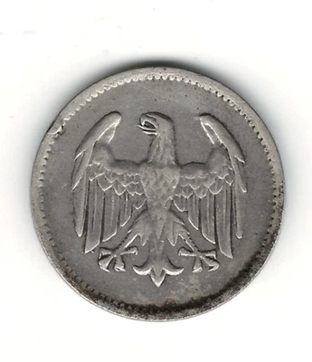 MONEDA DE 1 MARCO (PLATA) ALEMANIA 1924-A ENVÍO 0,99 $58,00 OZ Foto 1 de 2