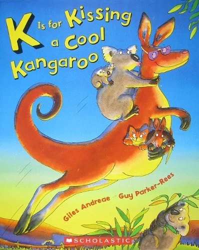 K Is for Kissing a Cool Kangaroo - paperback Giles Andreae|Guy Parker-Rees - Image 1 of 1