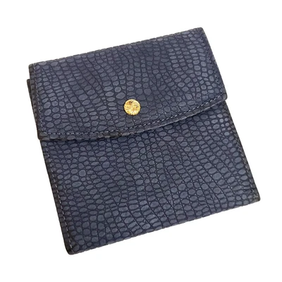 Vintage Blue Princess Gardner Full Grain Cowhide Leather Wallet ID - Image 1 of 4