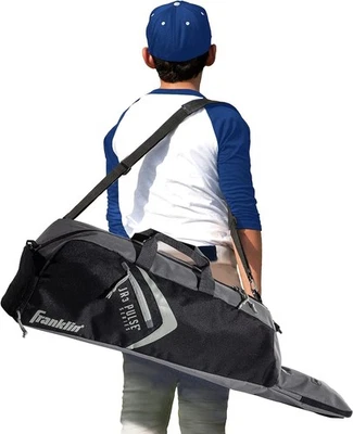 Nuevo Franklin Deportes Camiseta Pelota Junior Equipo Bolsa 34x9x6 Juvenil Béisbol Softbol Foto 1 de 4