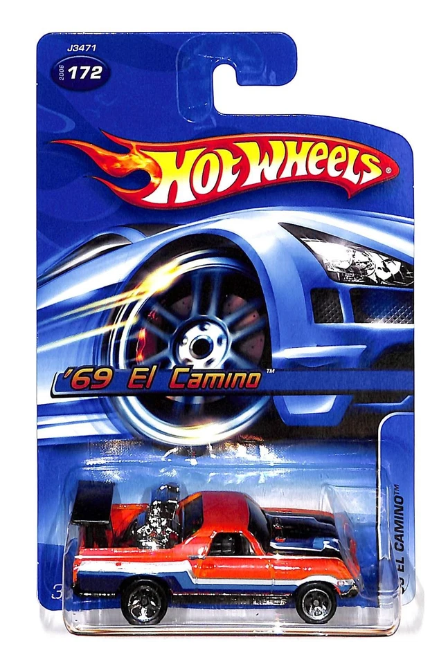 NEW 2006 Hot Wheels '69 EL CAMINO 172 - Image 1 of 1