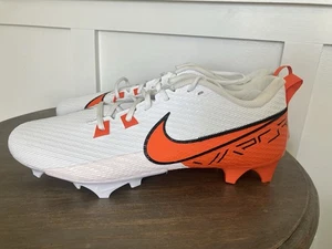 Nike Vapor Edge Speed 360 2 White Orange Football Cleat Men Sz 13 FQ4045-100 - Picture 1 of 7