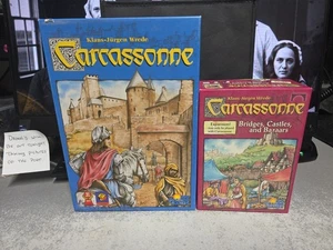 Carcassonne Strategic Board / Expansion Bridges Castles, Game Rio Grande Games - Picture 1 of 12