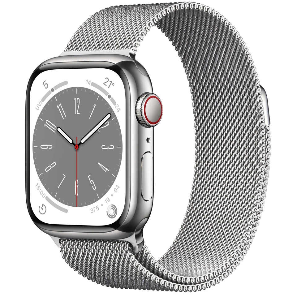 SEALED BOXED Apple iWatch Series 3 38mm - Cellular Stainless Steel 38mm (Black) - Image 1 of 1