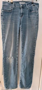 Jeans Mavi Jeans Pierna Recta Azul Envejecido Talla 29x32. Hecho en Turquía - Imagen 1 de 8