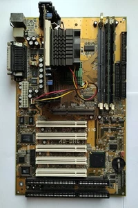 Abit BH6 Motherboard with Celeron 1GHz CPU and 512MB RAM - Test OK! 014 - Picture 1 of 9