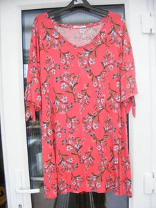 LADIES FLORAL TOP GEORGE ASDA, PLUS SIZE 24 - Picture 1 of 2