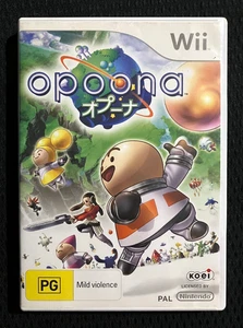Opoona 2008 Japanese Role-Playing Nintendo Wii Game RARE Complete Oz PAL Release - Picture 1 of 5