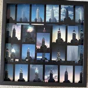 ERIC HARRIS CAPLAN Lights of the Empire 24” X24” Dimensized & Re-interpreted. - Picture 1 of 1