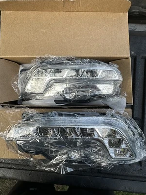 Faro antiniebla LED DRL transparente para Mercedes Benz W212 E350 E550 E63 AMG 2010-2016 Foto 1 de 2
