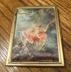 Vintage Messingoptik Geldbörse oder Tasche Fotoalbum - Bild 1 von 7