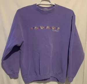 Womens Sweatshirt Comfort Colors Size Large Petoskey, MI Pit to Pit 24" - Picture 1 of 3