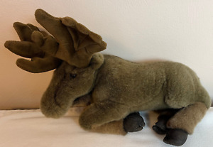 FAO Schwarz Moose American Museum Natural History 18" Plush Stuffed Animal Toy