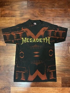 90’s megadeth tshirt rare htf xl giant tag Excellent Condition - Picture 1 of 5