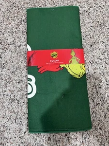 Grinch dunkelgrün Geschirr Trocknen Matte 15" x 20" Neu mit Etikett - Bild 1 von 4