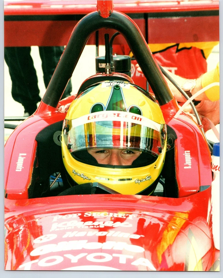 Bruno Junqueira Up Close Cockpit View CART MIS 2001 AP Photo 8X10 Chip Ganassi - Image 1 of 2