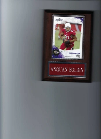ANQUAN BOLDIN PLAQUE ARIZONA CARDINALS FOOTBALL NFL   C Cover