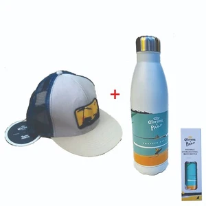 Botella Extra Cerveza Parley Corona 620 ml Pargo Rocks + Gorra Niños Monstruo Nueva con Etiquetas - Imagen 1 de 1