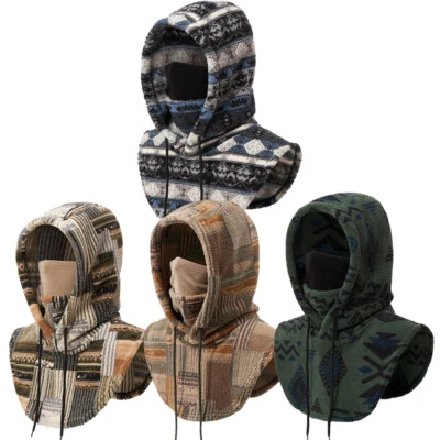 Winter Warm Balaclava Fleece Hat Outdoor Ski Face Mask Hood for Cold Weather US - Image 1 of 4