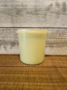 Vintage 4” Yellow Round  - Super Seal - Eagle - Round With Lid - Picture 1 of 3