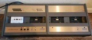 TELEX CD2 STEREO CASSETTE DUPLICATOR 1 to 3 TAPE COPY Machine AS IS FOR PARTS - Picture 1 of 17