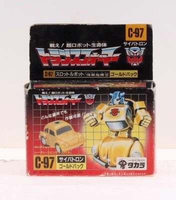 Transformers Goldbug C-97 Throttlebots MISB C-8+ Action Figure TAKARA TOMY - Image 1 of 4