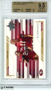 Frank Gore Alex Smith BGS 9.5: 2005 Leaf Rookies & Stars CL Rookie Year POP 2 - Picture 1 of 3