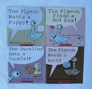 Don't Let the Pigeon Drive the Bus! Mo Willems Children’s Books Lot 4 - Picture 1 of 6