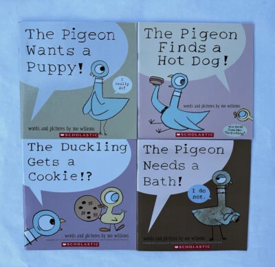 Don't Let the Pigeon Drive the Bus! Mo Willems Children’s Books Lot 4 - Image 1 of 4