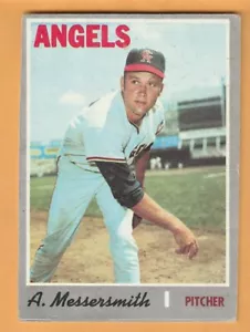 Andy Messersmith California Angels 1970 Topps #430 California Bears 11P - Imagen 1 de 2