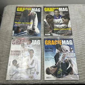 GracieMag #181 #192 #194 #199 Brazilian Jiu-Jitsu MMA BJJ Sealed - Picture 1 of 14