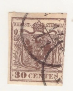 Italian States Lombardi Venetia Scott# 5 used - Picture 1 of 1