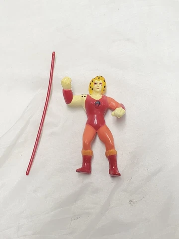 Vintage Mini Thundercats 1986 CHEETARA w. weapon staff Kid Works Cover