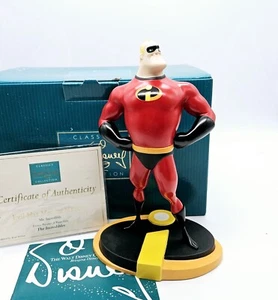 WDCC Disney Mr Incredible Figurine Evil Has Met Its Match Incredibles in Box COA - Picture 1 of 12