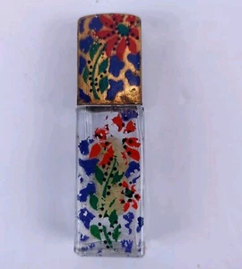 Antique Vintage Volupte Miniature Glass Perfume Bottle With Cork - Picture 1 of 11