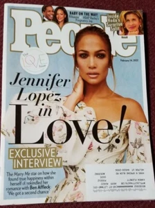 People Magazine, February 14, 2022, Jennifer Lopez in Love! - The LOVE Issue - Picture 1 of 2