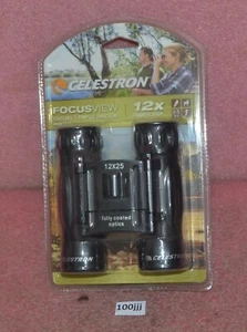 Celestron Focus View 12x25 Multi-Purpose 12x Magnified Binoculars. - Picture 1 of 2