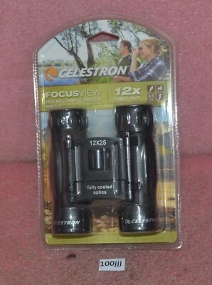 Celestron Focus View 12x25 Multi-Purpose 12x Magnified Binoculars. - Image 1 of 2