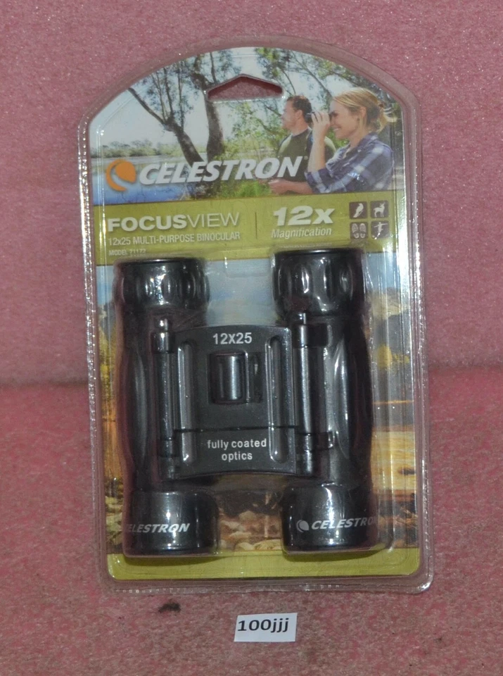 Celestron Focus View 12x25 Multi-Purpose 12x Magnified Binoculars. - Image 1 of 2