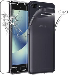 - Cover per Asus Zenfone 4 Max ZC554KL (Pro, Plus), Custodia Silicone Trasparent - Foto 1 di 12