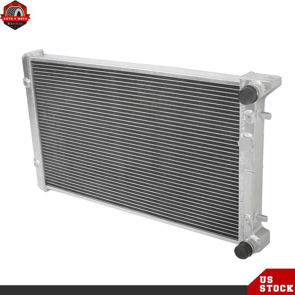 Fit For 99-06 VW VAG Golf Jetta MK4 Audi TT Aluminum Dual Core Cooling Radiator - Image 1 of 4