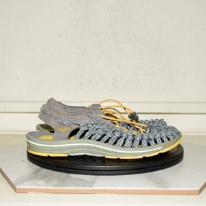 KEEN Uneek Sandals Sneakers Shoes Blue Men US 8--- FLAW - Picture 1 of 17