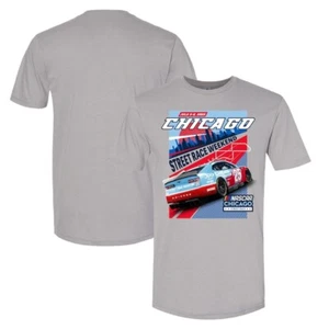NEW! 2025 Chicago Street Race Tee, Racing Event Car-Inspired Shirt - Picture 1 of 3