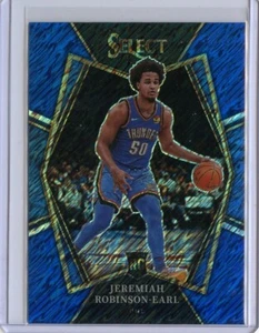 2021-22 Select Prizms Blue Shimmer #182 Jeremiah Robinson-Earl RC - Picture 1 of 1