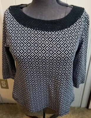 Beautiful Croft&Barrow Blouse Sz Pm. LK Nw - Image 1 of 4