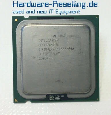 Intel Celeron D 340J SL7TP 2,93GHZ CPU Procesador LGA 775 BX80547RE2933C - Imagen 1 de 2
