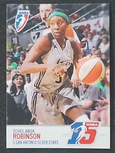 Tarjeta de baloncesto SCHOLANDA ROBINSON 2011 WNBA RITTENHOUSE #29 #'d/225 - Imagen 1 de 2