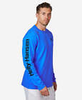 Helly Hansen Mens Urban Yu L/S T-Shirt, Ultra Blue