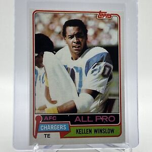 1981 Topps Kellen Winslow Rookie Football Card #150 NM-MT FREE SHIPPING