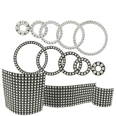 DC5V WS2812 Led ring Digital Panel 8X8 16X16 8X32 Individually Addressable Pixel - Image 1 of 4
